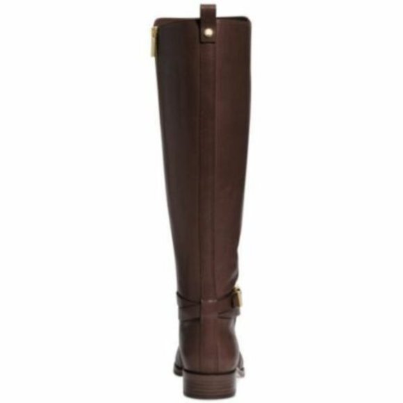 Michael Kors Arley Riding Leather Boots 5 - Picture 3 of 3
